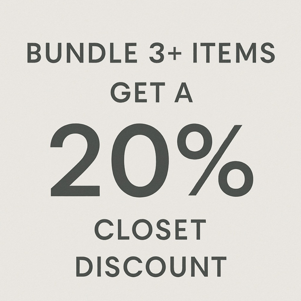 20% Closet Discount Offer